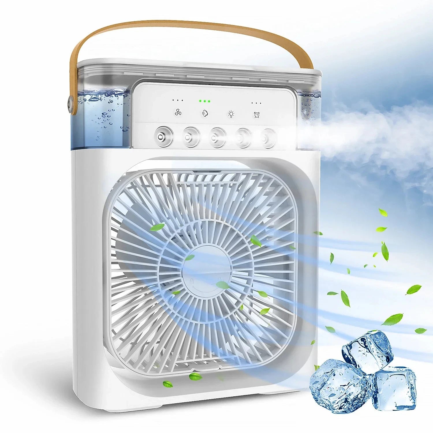 3-in-1 Portable Fan Air Conditioner with USB Electric Fan