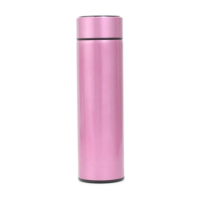 Stainless Steel Smart Water Bottle with LCD Temperature Display